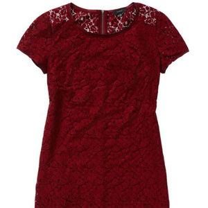 NWOT ARITZIA Talula Oji Dress Burgundy Lace